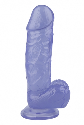 23CM Gereki Mor Dildo Penis